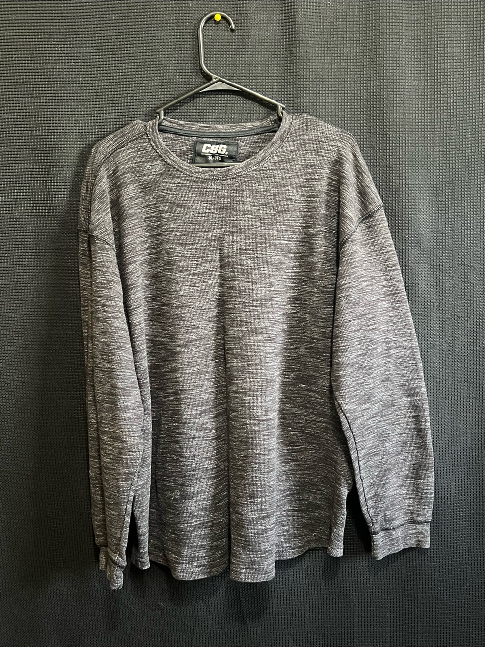 CSG Men's Crewneck Sweater - Heather Gray